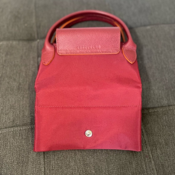 Longchamp le pliage club tote -Red Garnet - Picture 7 of 10